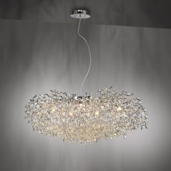 2036-17 RICICLE LAMPA WISZĄCA CHROM
