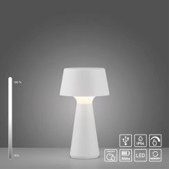 19260-16 ABERA LAMPA STOŁOWA BIAŁY