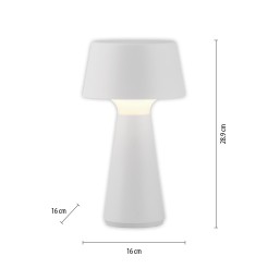 19260-16 ABERA LAMPA STOŁOWA BIAŁY