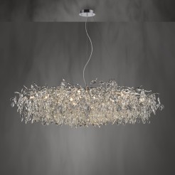 2037-17 RICICLE LAMPA WISZĄCA CHROM
