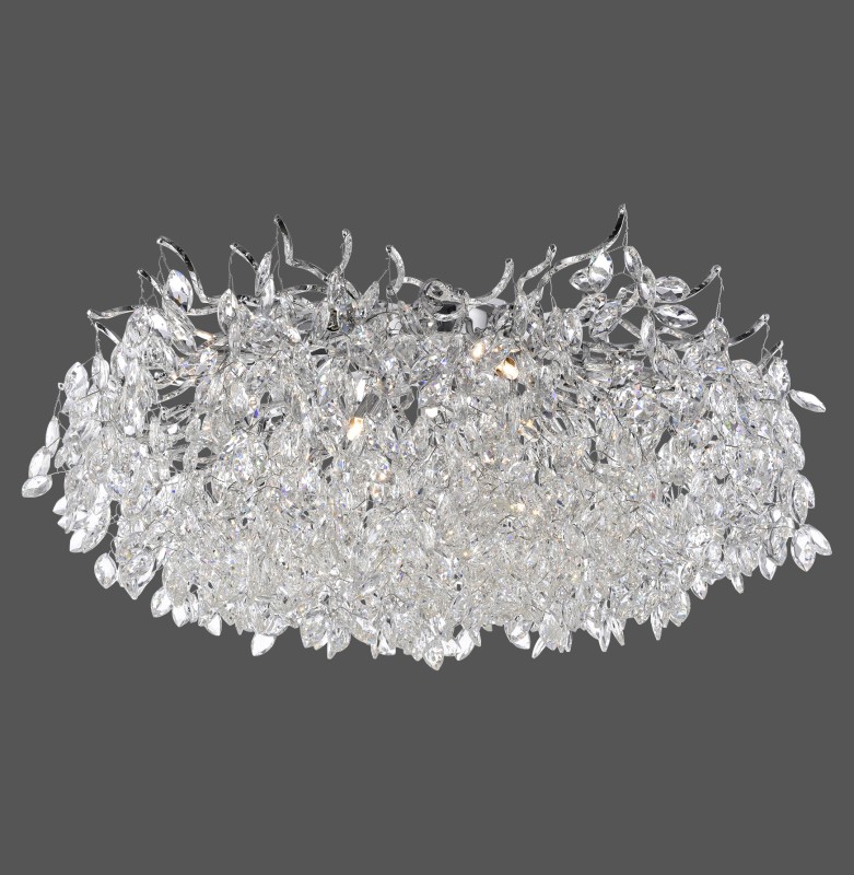 6054-17 RICICLE LAMPA SUFITOWA CHROM