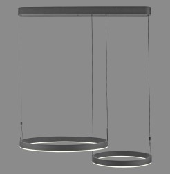 2360-18 ESKO LAMPA WISZĄCA CZARNY