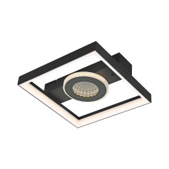 6853-18 TRAFORO LAMPA SUFITOWA CZARNY
