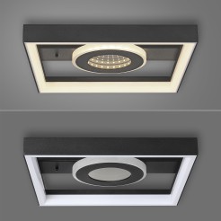 6853-18 TRAFORO LAMPA SUFITOWA CZARNY