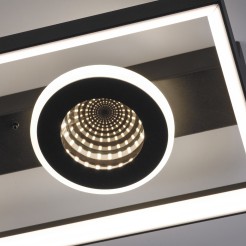 6853-18 TRAFORO LAMPA SUFITOWA CZARNY