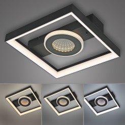 6853-18 TRAFORO LAMPA SUFITOWA CZARNY