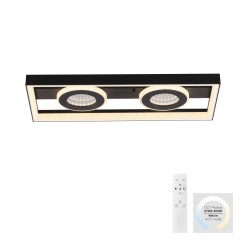 6854-18 TRAFORO LAMPA SUFITOWA CZARNY