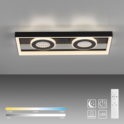 6854-18 TRAFORO LAMPA SUFITOWA CZARNY