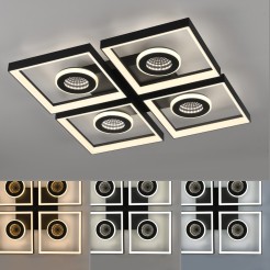 6855-18 TRAFORO LAMPA SUFITOWA CZARNY