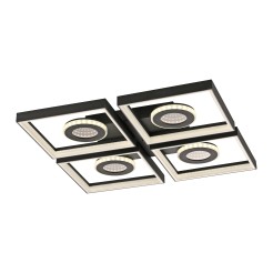 6855-18 TRAFORO LAMPA SUFITOWA CZARNY