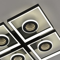 6855-18 TRAFORO LAMPA SUFITOWA CZARNY