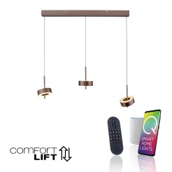2248-34 Q-ROTATE LAMPA WISZĄCA BRĄZOWY