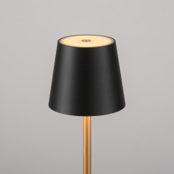 19250-68 EURIA LAMPA STOŁOWA CZARNY/ZŁOTY