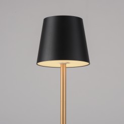 19250-68 EURIA LAMPA STOŁOWA CZARNY/ZŁOTY