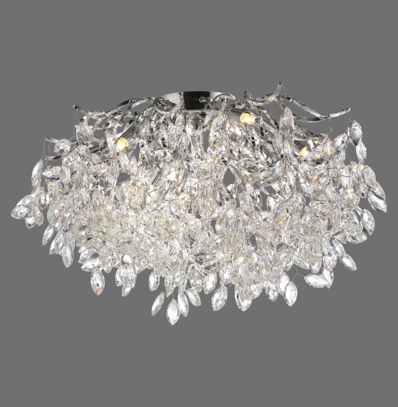 6053-17 RICICLE LAMPA SUFITOWA CHROM