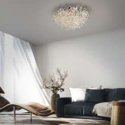 6053-17 RICICLE LAMPA SUFITOWA CHROM
