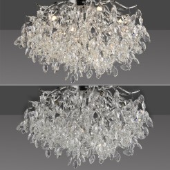 6053-17 RICICLE LAMPA SUFITOWA CHROM