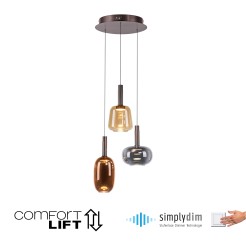 2679-70 IRIDES LAMPA WISZĄCA MULTIKOLOR