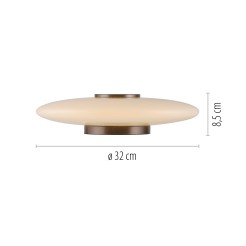 4080-34 PURE VITRUM LAMPA STOŁOWA