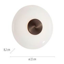 6082-34 PURE VITRUM KINKIET/SUFITOWA