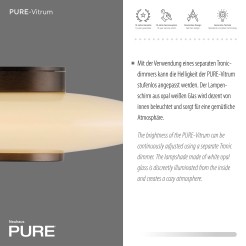 6082-34 PURE VITRUM KINKIET/SUFITOWA