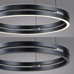 2550-15 PURE E-LOO LAMPA WISZĄCA SZARY