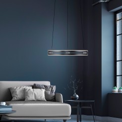 2550-15 PURE E-LOO LAMPA WISZĄCA SZARY