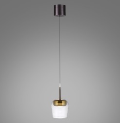 2741-12 Q-KON LAMPA WISZĄCA ZŁOTY