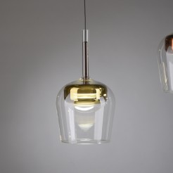 2741-12 Q-KON LAMPA WISZĄCA ZŁOTY