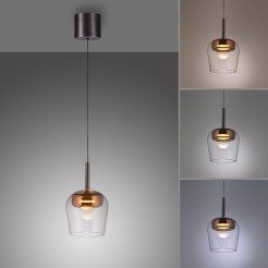 2741-20 Q-KON LAMPA WISZĄCA MIEDZIANY