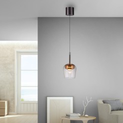 2741-20 Q-KON LAMPA WISZĄCA MIEDZIANY