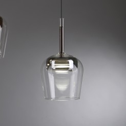2741-21 Q-KON LAMPA WISZĄCA SREBRNY
