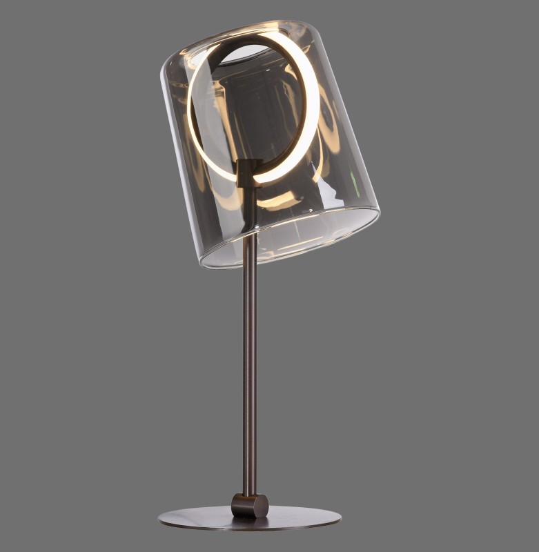 4542-25 ZULA LAMPA WISZĄCA KAWOWY/SMOKY