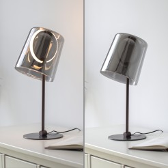 4542-25 ZULA LAMPA WISZĄCA KAWOWY/SMOKY