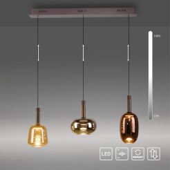 2680-70 IRIDES LAMPA WISZĄCA MULTIKOLOR