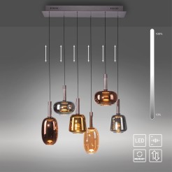 2681-70 IRIDES LAMPA WISZĄCA MULTIKOLOR