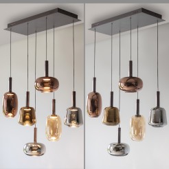 2681-70 IRIDES LAMPA WISZĄCA MULTIKOLOR