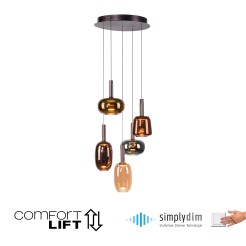 2682-70 IRIDES LAMPA WISZĄCA MULTIKOLOR