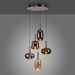 2682-70 IRIDES LAMPA WISZĄCA MULTIKOLOR