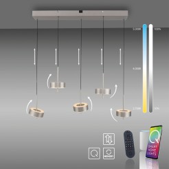 2249-95 Q-ROTATE LAMPA WISZĄCA ALUMINIUM