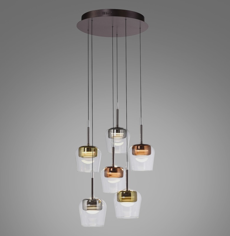 2744-70 Q-KON LAMPA WISZĄCA MULTIKOLOR