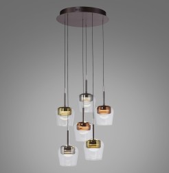 2744-70 Q-KON LAMPA WISZĄCA MULTIKOLOR