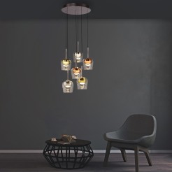 2744-70 Q-KON LAMPA WISZĄCA MULTIKOLOR