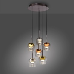 2744-70 Q-KON LAMPA WISZĄCA MULTIKOLOR