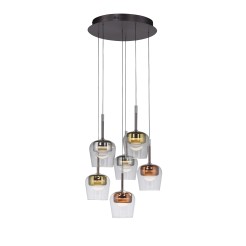 2744-70 Q-KON LAMPA WISZĄCA MULTIKOLOR