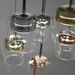 2744-70 Q-KON LAMPA WISZĄCA MULTIKOLOR