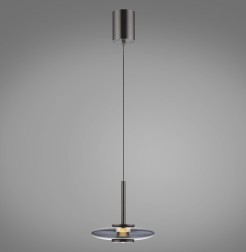 2053-15 PURE VITRU LAMPA WISZĄCA SZARY