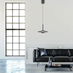 2053-15 PURE VITRU LAMPA WISZĄCA SZARY
