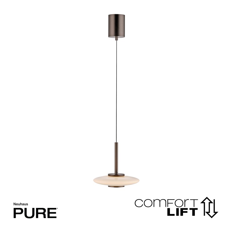 2053-34 PURE VITRUM LAMPA WISZĄCA CIEMNOMETALOWO-BRĄZOWY