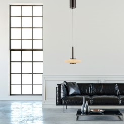 2053-34 PURE VITRU LAMPA WISZĄCA CIEMNOMETALOWO-BRĄZOWY